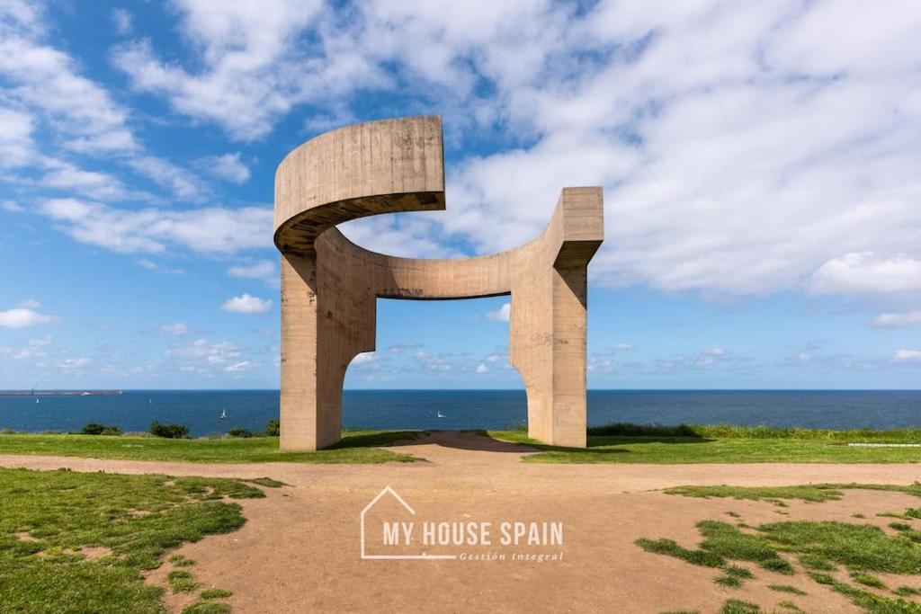 Myhousespain - Piso En Cimadevilla Junto Al Mar Хихон Экстерьер фото